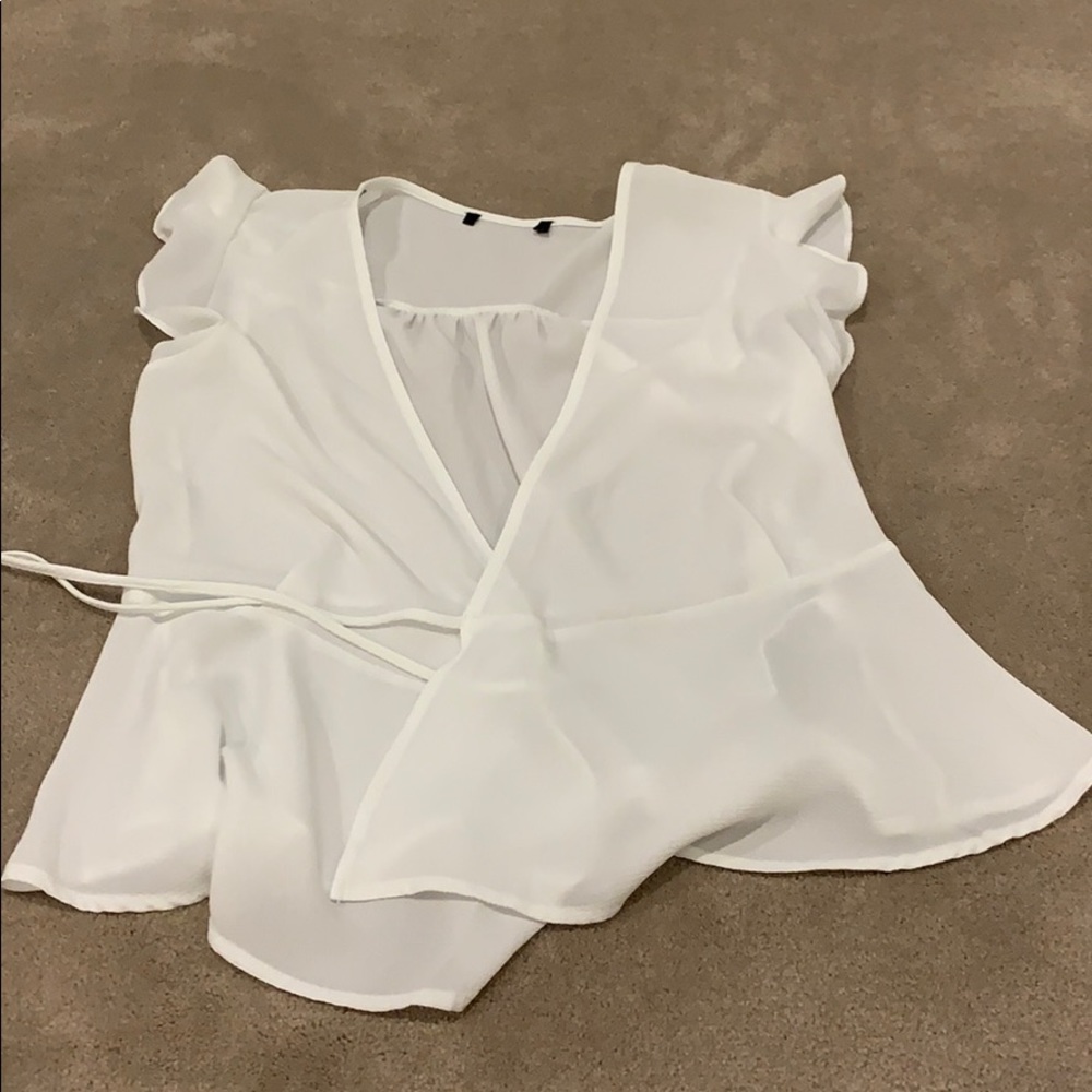 white blouse